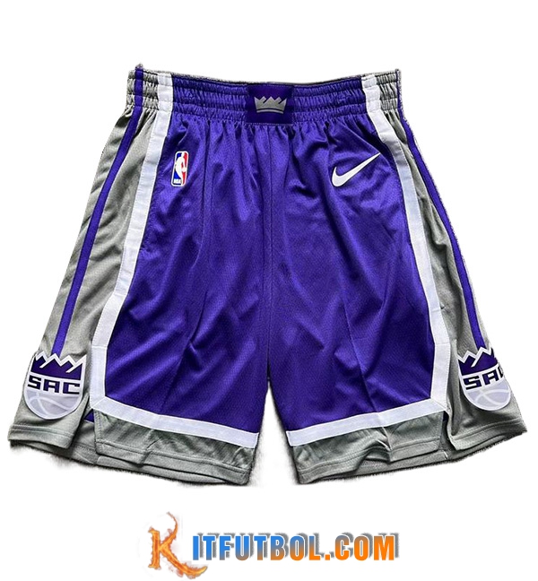Cortos NBA Sacramento Kings Violeta