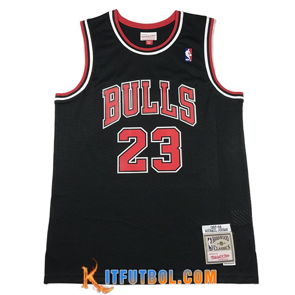 Camisetas Chicago Bulls (JORDAN #23) 2023/24 Negro -02
