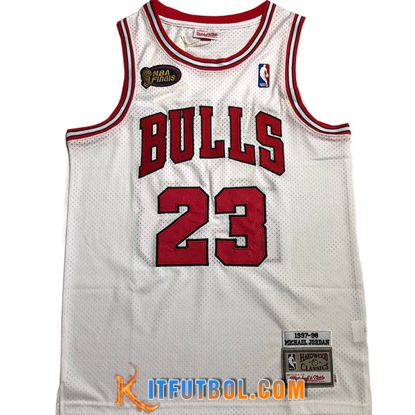 Camisetas Chicago Bulls (JORDAN #23) 2023/24 Blanco