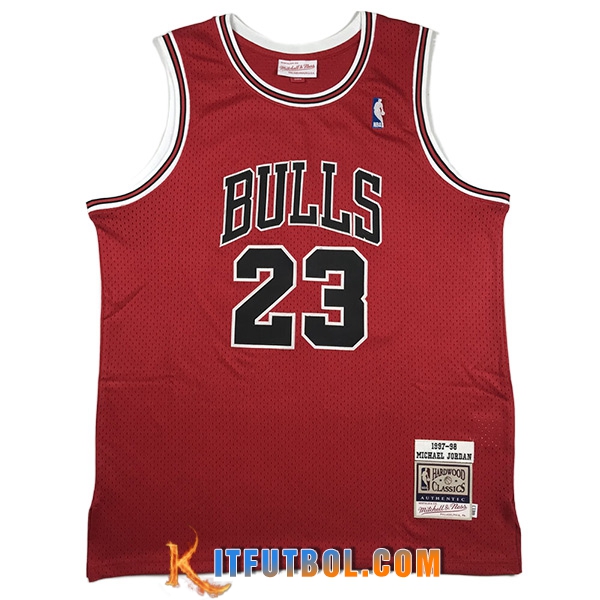Camisetas Chicago Bulls (JORDAN #23) 2023/24 Rojo -02