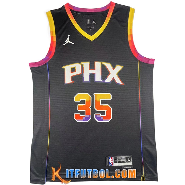 Camisetas Phoenix Suns (DURANT #35) 2023/24 Negro -02