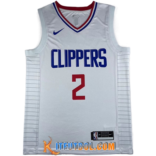 Camisetas Los Angeles Clippers (LEONARO #2) 2023/24 Blanco