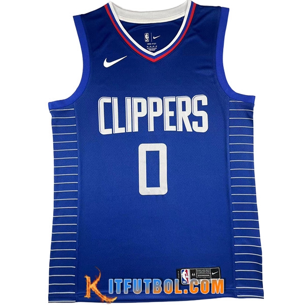 Camisetas Los Angeles Clippers (WESTBROOK #0) 2023/24 Azul
