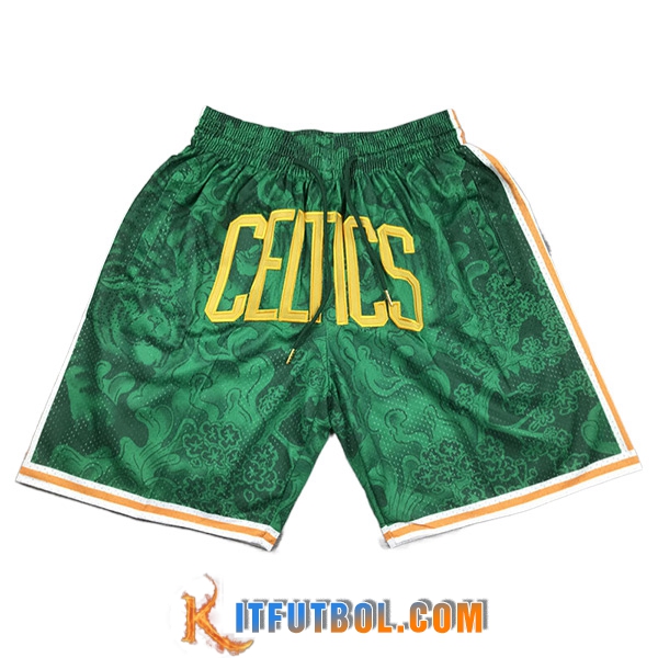 Cortos NBA Boston Celtics Verde -02