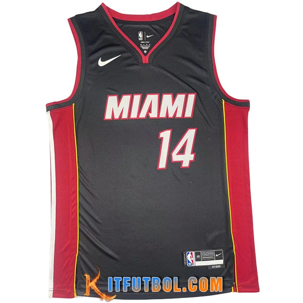 Camisetas Miami Heat (HERRO #14) 2023/24 Negro