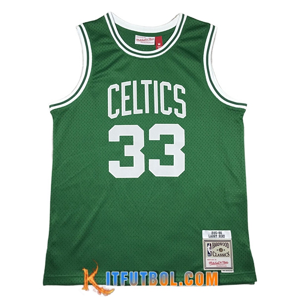 Camisetas Boston Celtics (BIRD #33) 2023/24 Verde