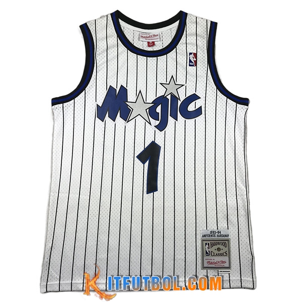 Camisetas Orlando Magic (HARDAWAY #1) 2023/24 Blanco