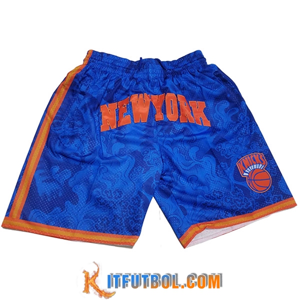Cortos NBA New York Knicks Azul
