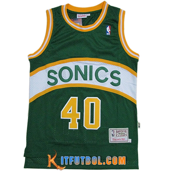 Camisetas Oklahoma City Thunder (KEMP #40) 2023/24 Verde -02
