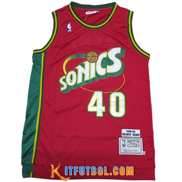 Camisetas Oklahoma City Thunder (KEMP #40) 2023/24 Rojo