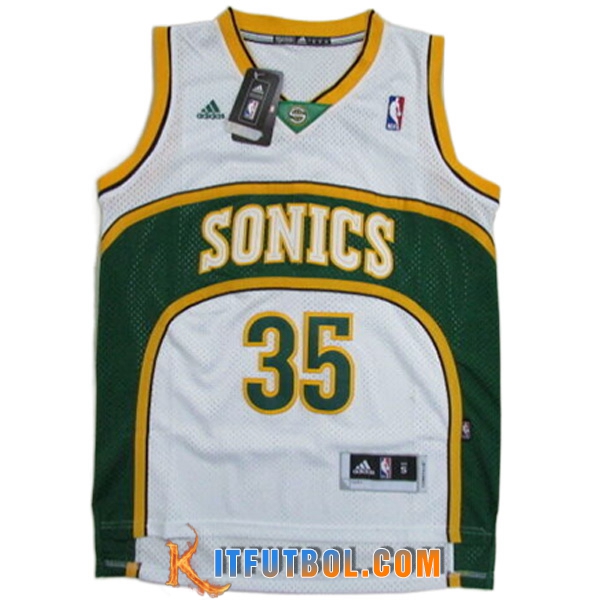 Camisetas Oklahoma City Thunder (DURANT #35) 2023/24 Blanco