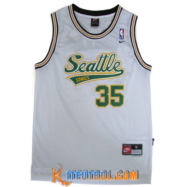 Camisetas Oklahoma City Thunder (DURANT #35) 2023/24 Blanco -02