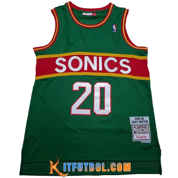 Camisetas Oklahoma City Thunder (PAYTON #20) 2023/24 Verde -02