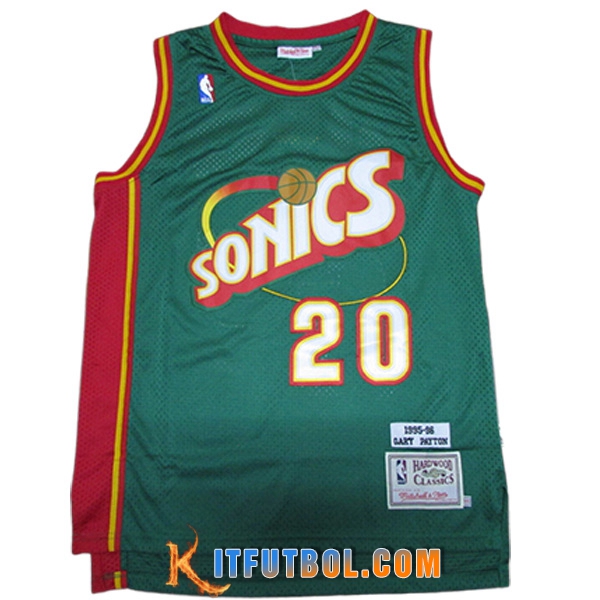 Camisetas Oklahoma City Thunder (PAYTON #20) 2023/24 Verde -03