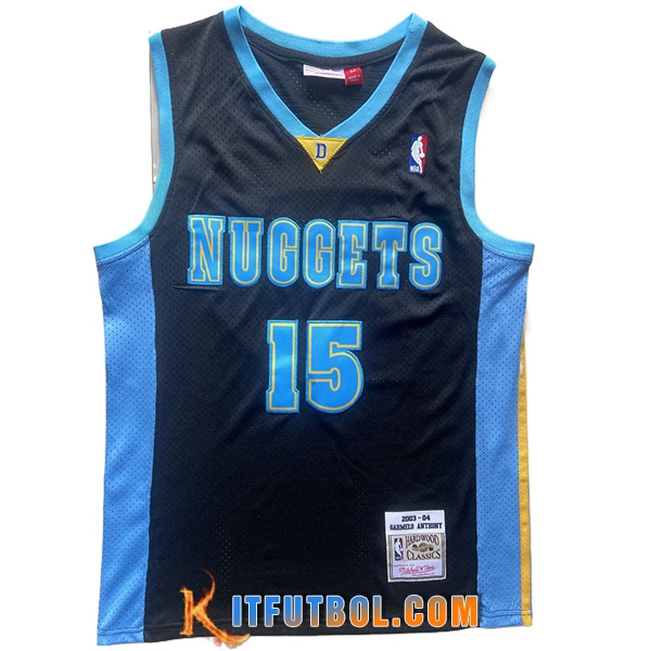 Camisetas Denver Nuggets (ANTHONY #15) 2023/24 Negro -02