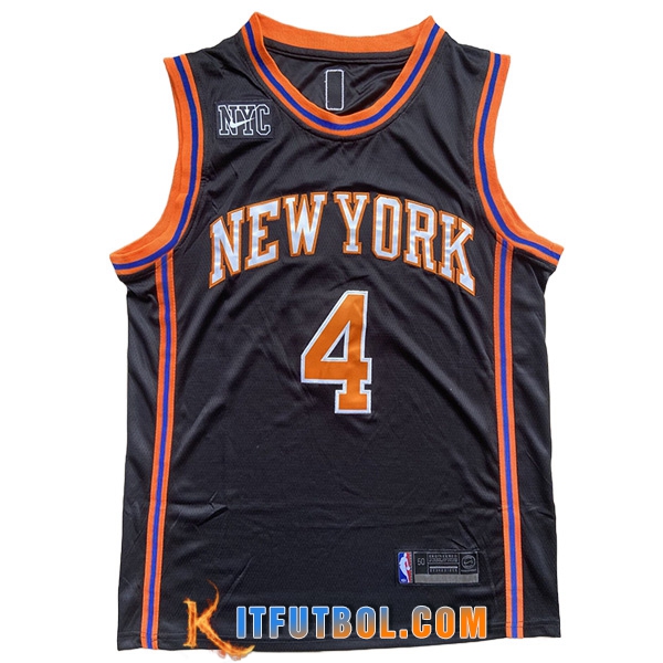 Camisetas New York Knicks (Rosa #4) 2023/24 Negro