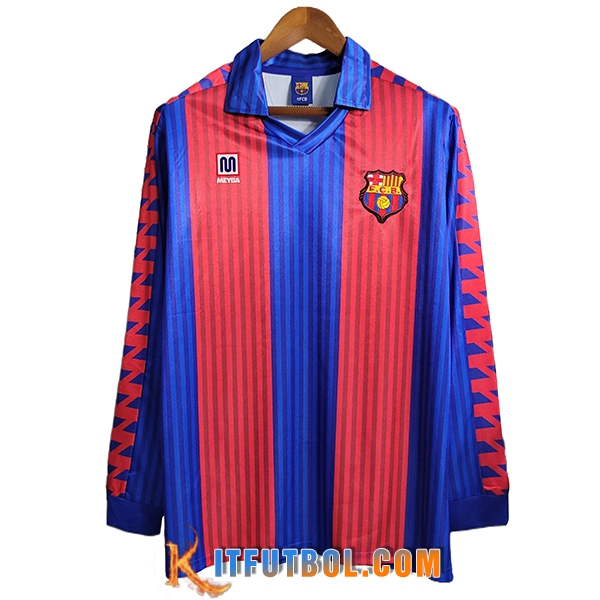 Camisetas De Futbol FC Barcellona Primera Manga Larga 1992/1993