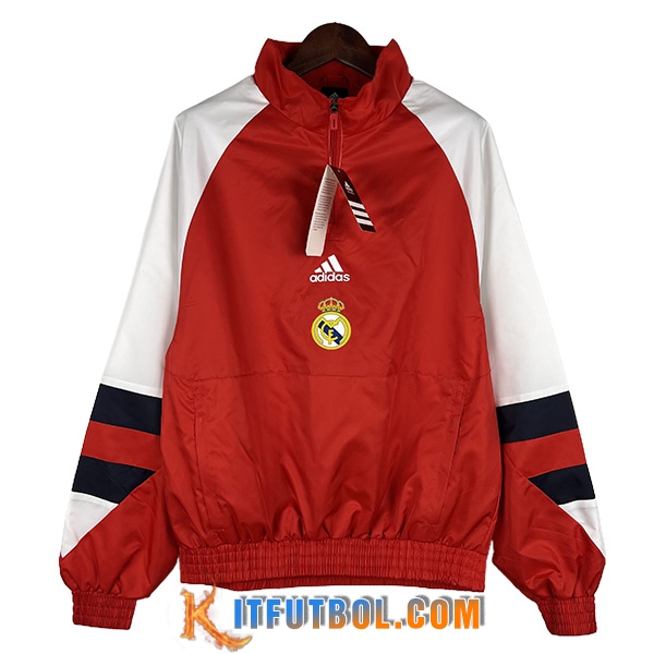 Rompevientos Real Madrid Rojo 2023/2024 -02