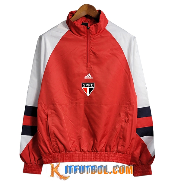 Rompevientos Sao Paulo FC Rojo 2023/2024 -03