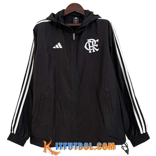 Rompevientos Flamengo Negro 2023/2024 -02