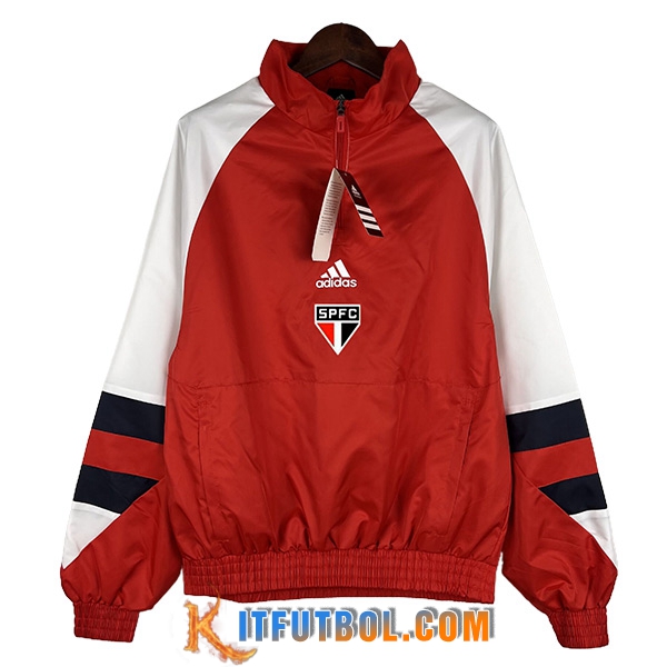 Rompevientos Sao Paulo FC Rojo 2023/2024 -02