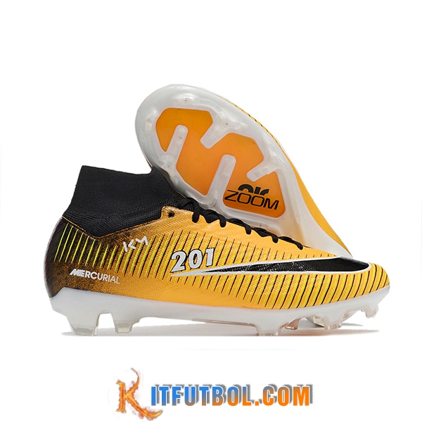 Nike Botas De Fútbol Air Zoom Mercurial Superfly IX Elite FG Amarillo