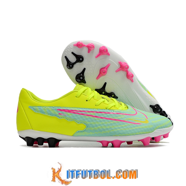 Nike Botas De Fútbol Phantom GX Academy AG Amarillo/Verde