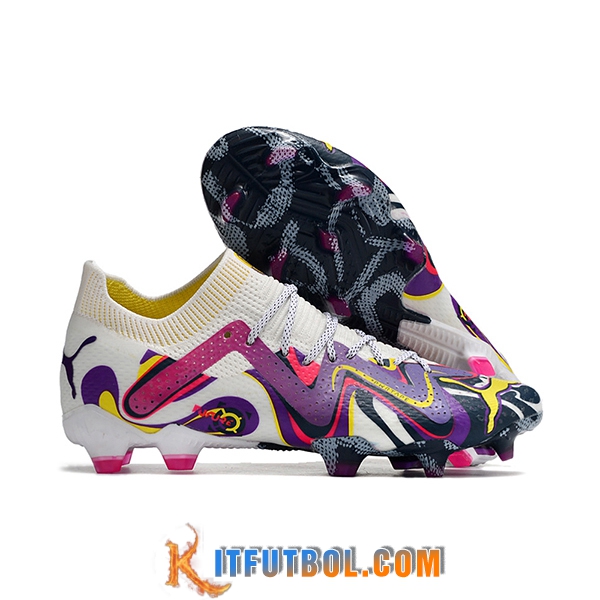 Nike Botas De Fútbol Future Ultimate FG Blanco/Violeta