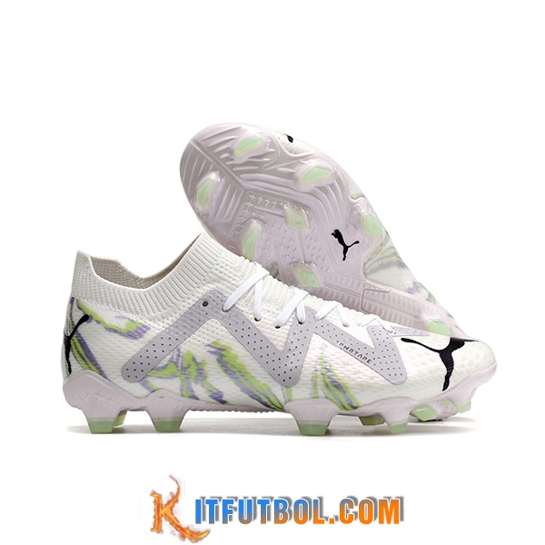 Nike Botas De Fútbol Future Ultimate FG Blanco/Gris