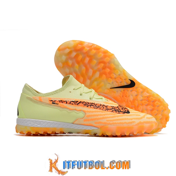Nike Botas De Fútbol React Phantom GX Pro TF Naranja