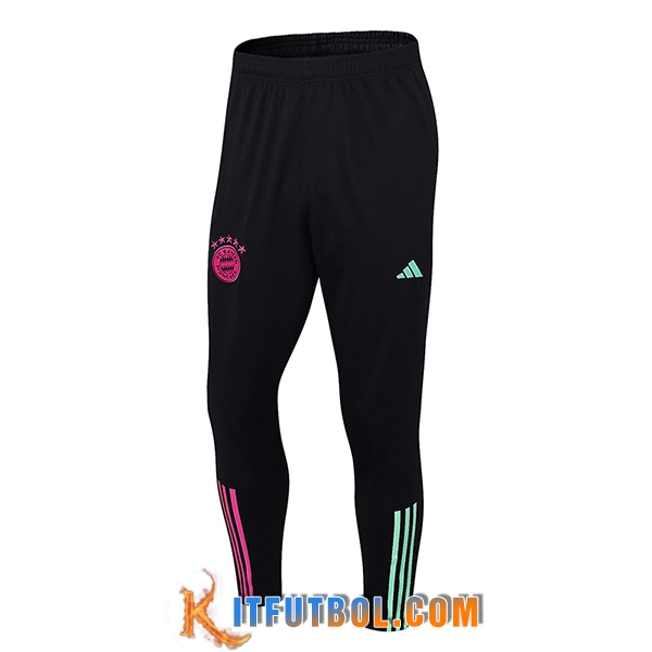 Pantalon Entrenamiento Bayern Munich Negro 2023/2024 -02