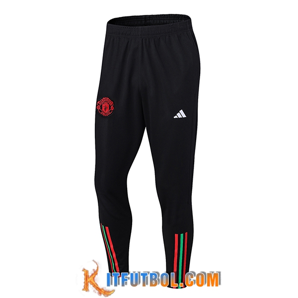 Pantalon Entrenamiento Manchester United Negro 2023/2024 -03