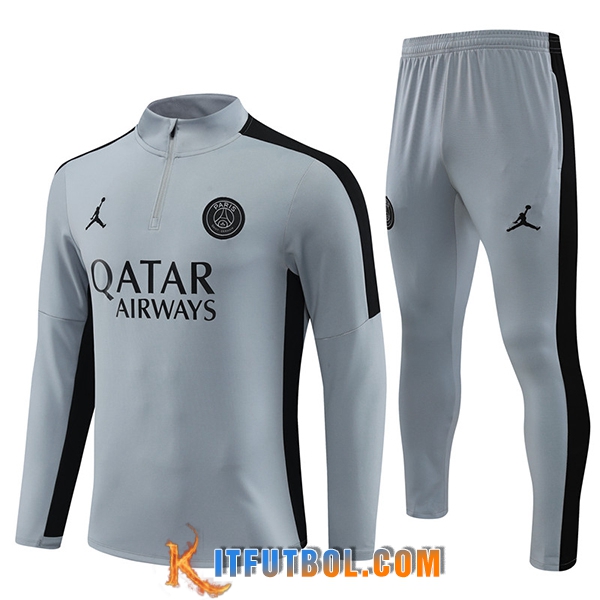 Chandal Equipos De Futbol Jordan PSG Gris 2023/2024