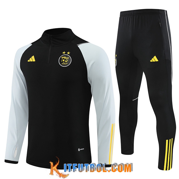 Chandal Equipos De Futbol Algeria Negro 2023/2024