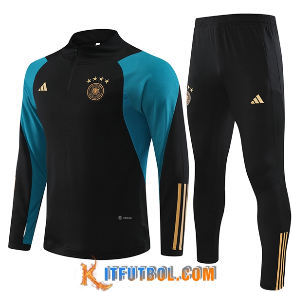 Chandal Equipos De Futbol Alemania Negro 2023/2024