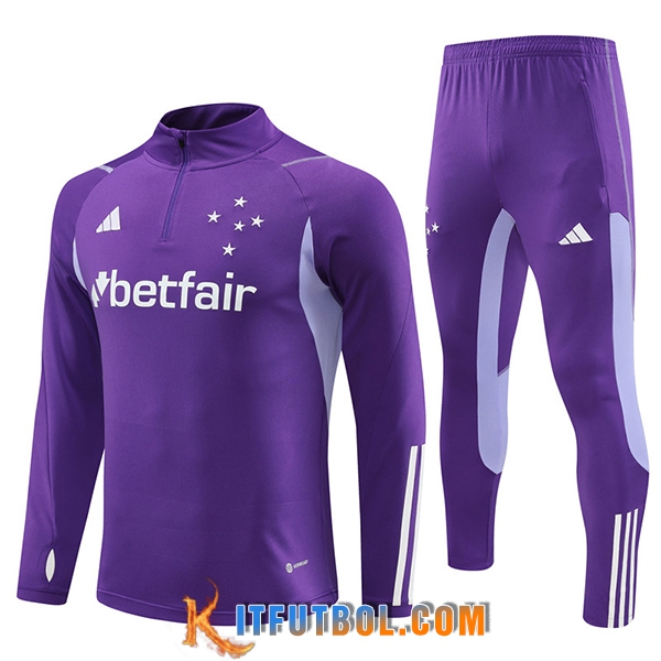 Chandal Equipos De Futbol Cruzeiro EC Violeta 2023/2024