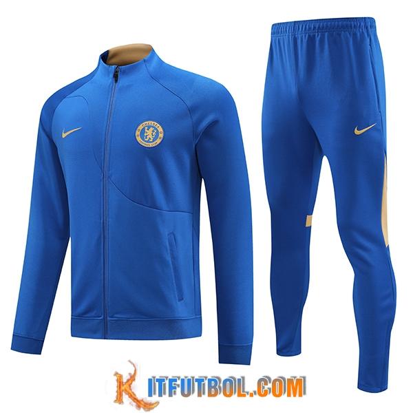 Chandal Equipos De Futbol - Chaqueta FC Chelsea Azul 2023/2024
