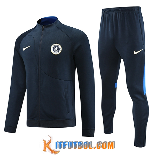 Chandal Equipos De Futbol - Chaqueta FC Chelsea Azul marino 2023/2024