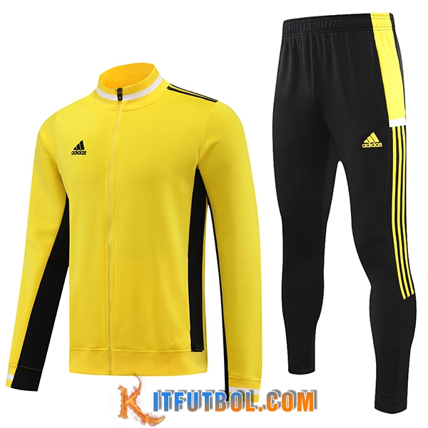 Chandal Equipos De Futbol - Chaqueta Adidas Amarillo 2023/2024