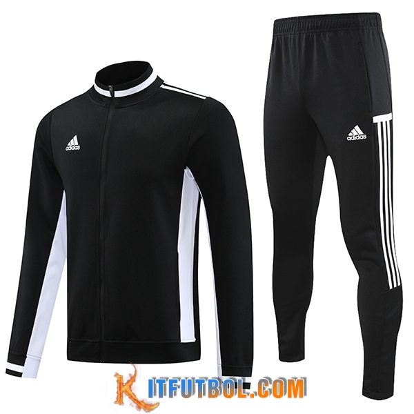 Chandal Equipos De Futbol - Chaqueta Adidas Negro 2023/2024
