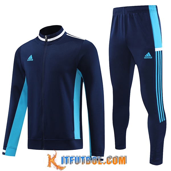 Chandal Equipos De Futbol - Chaqueta Adidas Azul marino 2023/2024 -02