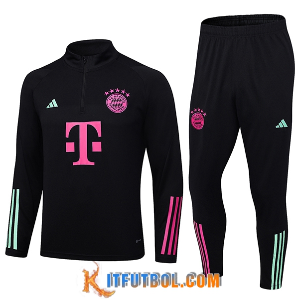 Chandal Equipos De Futbol Bayern Munich Negro 2023/2024 -02