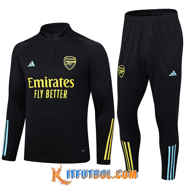 Chandal Equipos De Futbol Arsenal Negro 2023/2024 -02