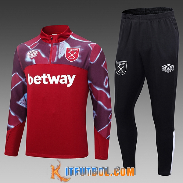 Chandal Equipos De Futbol West Ham Ninos Rojo 2023/2024