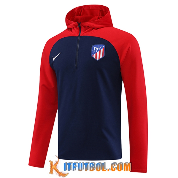 Sudadera De Entrenamiento Capucha Atletico Madrid Azul marino 2023/2024