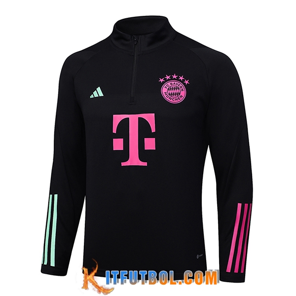 Sudadera De Entrenamiento Bayern Munich Negro 2023/2024