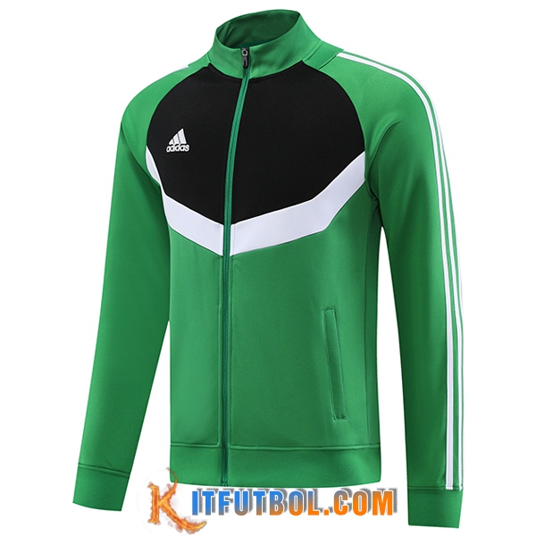 Chaquetas Futbol Adidas Verde/Negro 2023/2024
