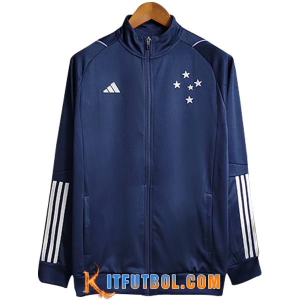 Chaquetas Futbol Cruzeiro EC Azul marino 2023/2024 -02