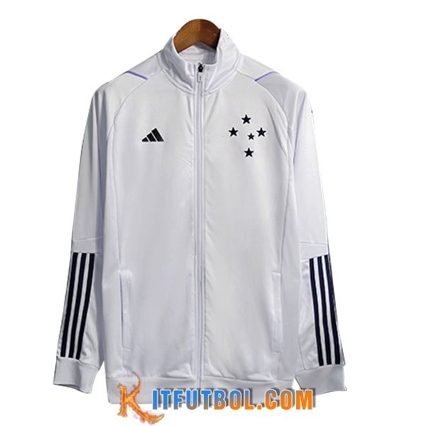 Chaquetas Futbol Cruzeiro Blanco 2023/2024