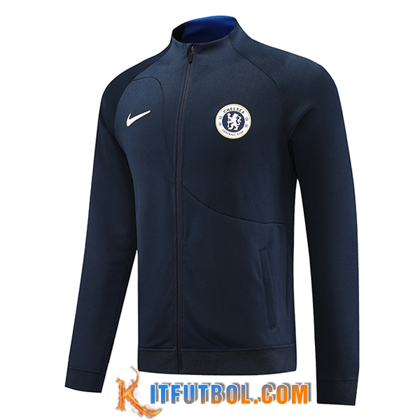 Chaquetas Futbol FC Chelsea Azul marino 2023/2024